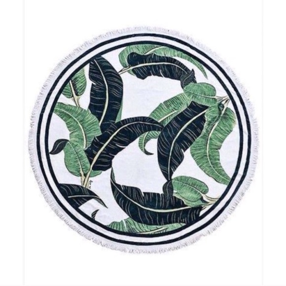 Just in!! Tropical leaf beach wrap! - Picture 3 of 3